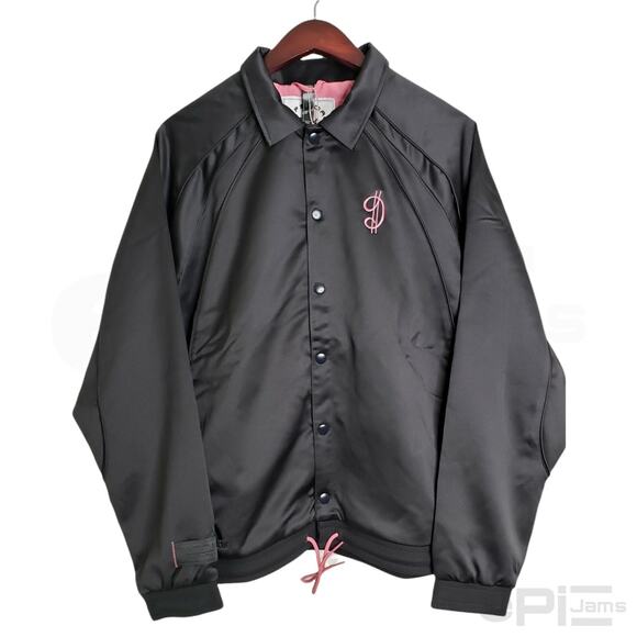 Adidas Dame Dolla EXTPLY Basketball Jacket GU0180 Black Men's Size Small New - Picture 1 of 7